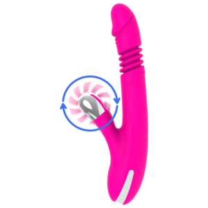 Diversia-Bunny Up & Down 24 cm-Silikon, 7 Geschwindigkeiten, Wiederaufladbar · Vibratoren (Bild 5)