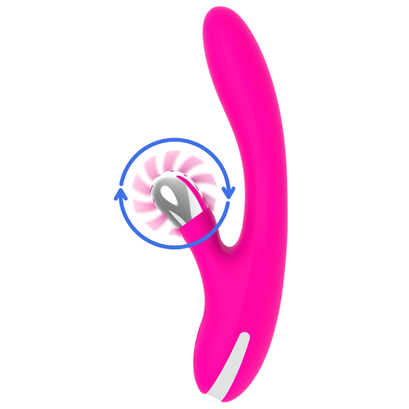 Diversia-Bunny Waves 24 cm-Silikon, 7 Geschwindigkeiten, Wiederaufladbar, USB · Vibratoren (Bild 4)
