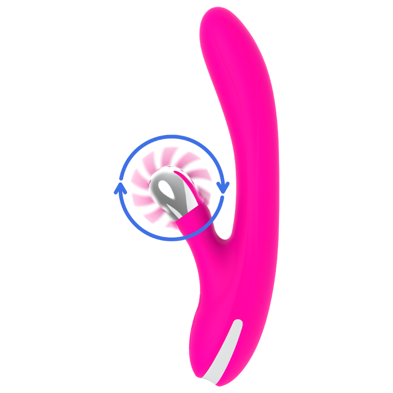 Diversia-Bunny Vibrating 24 cm-Silikon, 7 Geschwindigkeiten, Wiederaufladbar · Vibratoren (Bild 6)