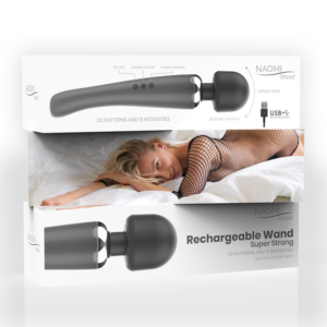 Naomi Wand-Super-Potent-Silizium-Massager, 12 Geschwindigkeiten · Vibratoren (Bild 3)