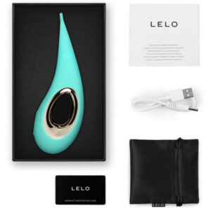 Lelo-Dot Stimulator Klitoris – Aqua Green-Silikon, 7 Geschwindigkeiten · Vibratoren (Bild 2)