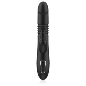 Black&silver-Kenji Up & Down Rabbit Vibrator + Fernbedienung · Vibratoren (Bild 5)
