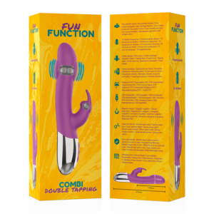 Fun Function-Combi Double Tapping-10 Geschwindigkeiten, Wiederaufladbar, USB · Vibratoren (Bild 6)