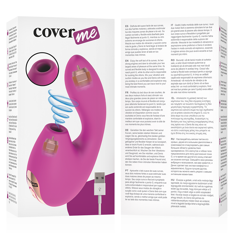 Coverme-Stimulator Klitoris mit Saug- und leistungsstarken Vibrator · Vibratoren (Bild 6)