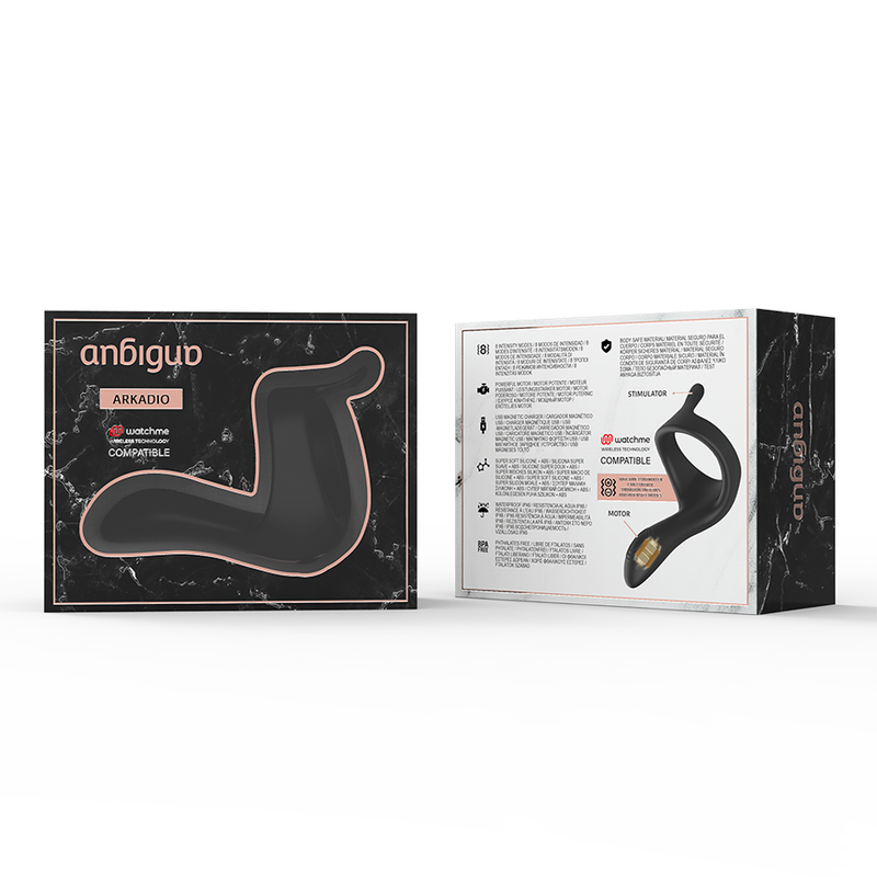 Anbiguo-Arkadio Stimulator Kiesel und Perineo Kompatibel · Vibratoren (Bild 2)