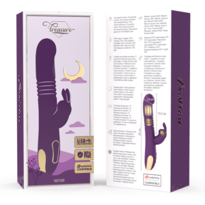 Treasure-Bastian Rabbit Up & Down Rotator & Vibrator + Watchme · Vibratoren (Bild 5)
