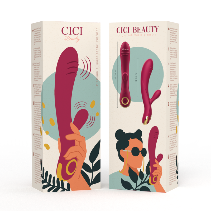 Cici Beauty-Premium Rabbit Vibrator Silikon-10 Geschwindigkeiten · Vibratoren (Bild 6)