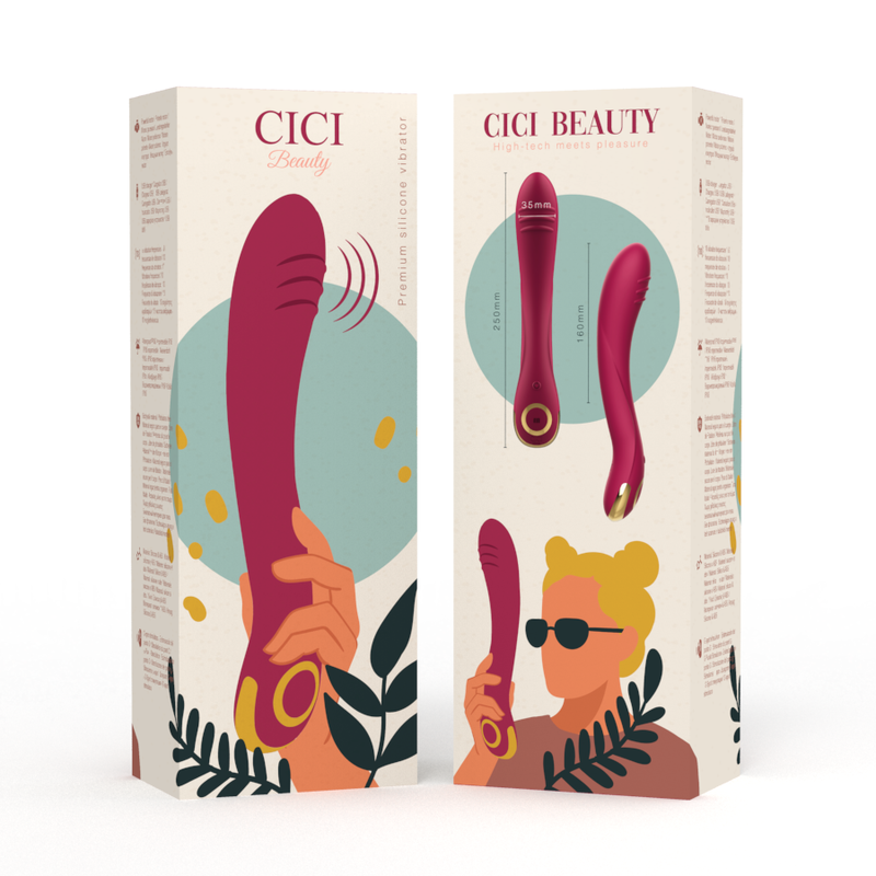 Cici Beauty-Vibrator Premium in Silikon für G-Spot-10 Geschwindigkeiten · Vibratoren (Bild 3)