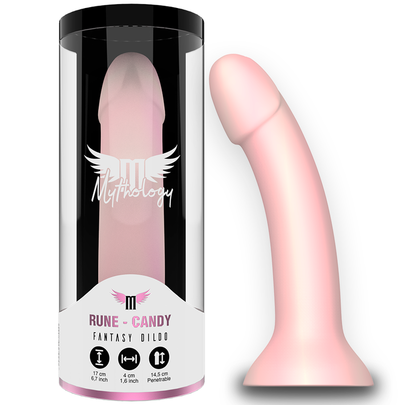 Mythology Fantasy Dildo-Rune Candy Dildo M-Silikon, Wiederaufladbar · Strap-on & Harness