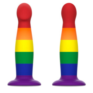 Mythology Fantasy Dildo-Her Garrick Pride Dildo Silikon · Strap-on & Harness (Bild 6)