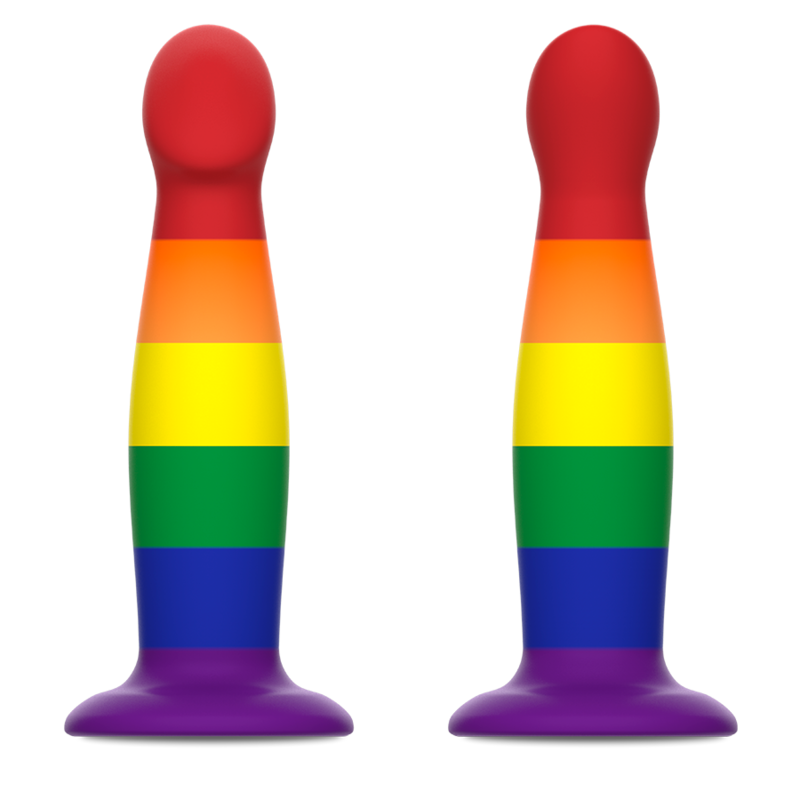 Mythology Fantasy Dildo-Her Garrick Pride Dildo Silikon · Strap-on & Harness (Bild 6)