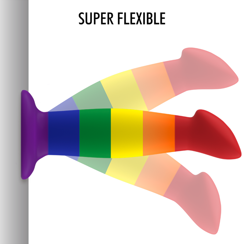 Mythology Fantasy Dildo-Her Garrick Pride Dildo Silikon · Strap-on & Harness (Bild 2)