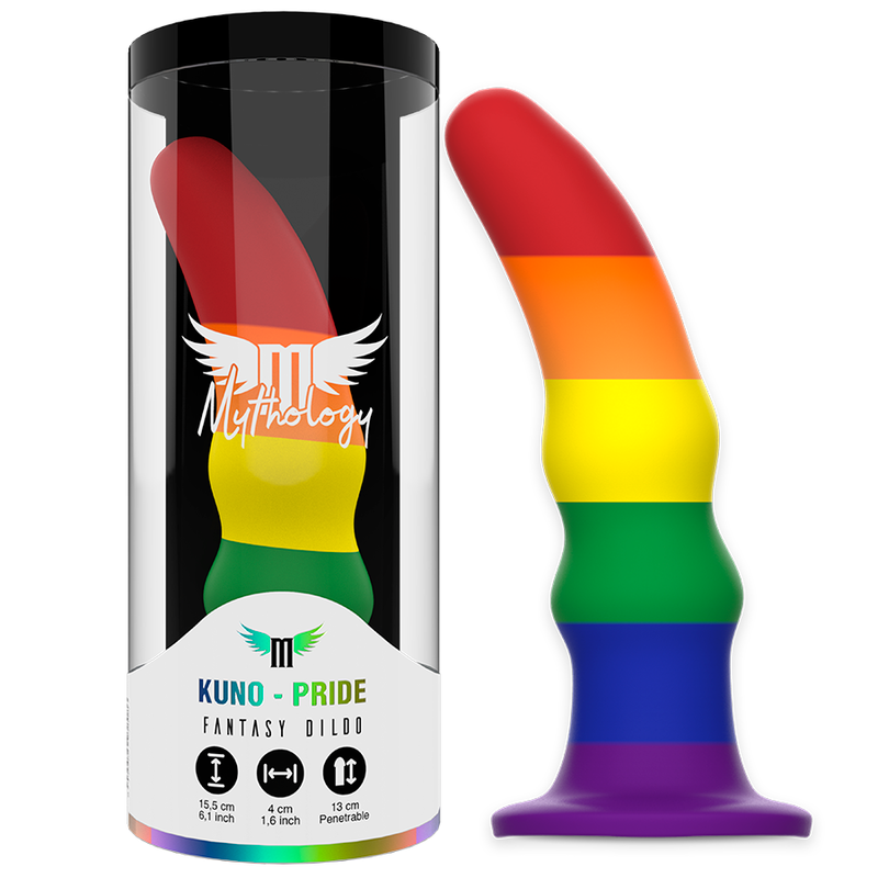 Mythology-Kuno Pride Dildo aus Silikon wiederaufladbar