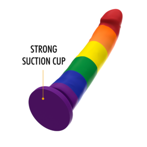 Mythology Fantasy Dildo-Devon Pride Dildo M-Silikon, Wiederaufladbar · Strap-on & Harness (Bild 5)