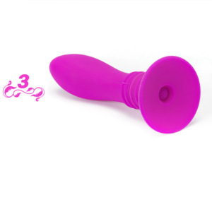 Anal Toys-Booty Passion Vibrator Plug 10V-Silikon, 10 Geschwindigkeiten · Vibratoren (Bild 3)