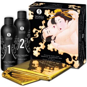 Shunga Kits-Erotisches Gel Body-to-Body orientalisch Melone Gelb · Süßigkeiten & Geschenke