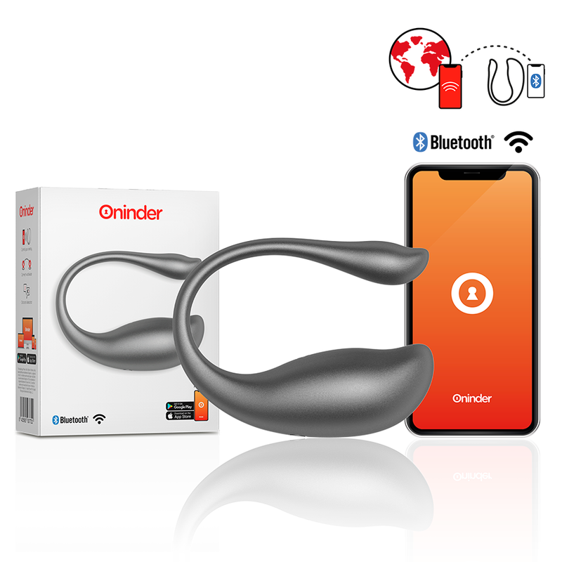ONINDER - NAIROBI HUEVO VIBRADOR ROSA - APP GRATUITA Oninder-Nairobi Vibrator Ei mit Anwendung · Vibratoren