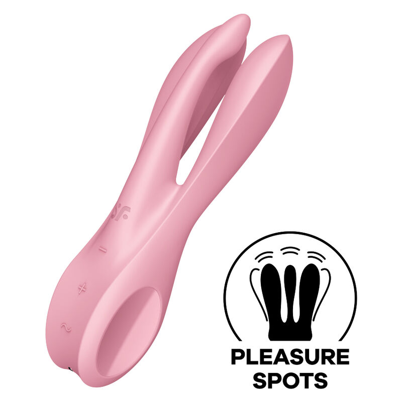 Satisfyer-Threesome 1 Vibrator dreiarmig Silikon · Vibratoren (Bild 2)