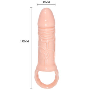 For Him-Breyden Natürliche Penis-TPR-Kappe, Wasserdicht · Sextoys (Bild 2)