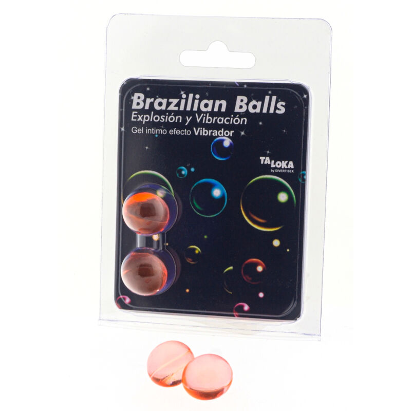 Taloka-Diverty Sex Taloka 2 Brasilianische Kugeln Gel Aufregend Effekt-Vibration · Gleitgel (Bild 2)