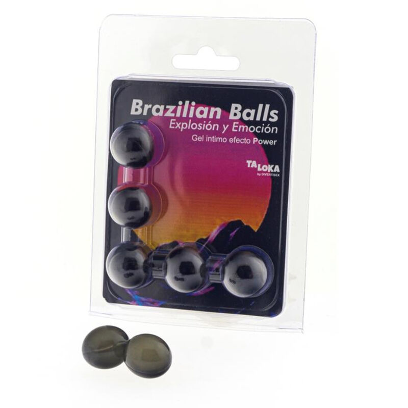 Taloka-5 Brasilianische Kugeln aufregende Wirkung des Gels · Gleitgel (Bild 2)