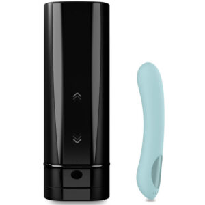 Kiiroo-Onyx+ & Pearl 2+ Türkis-Set für Paar-Silikon, App, USB · Vibratoren