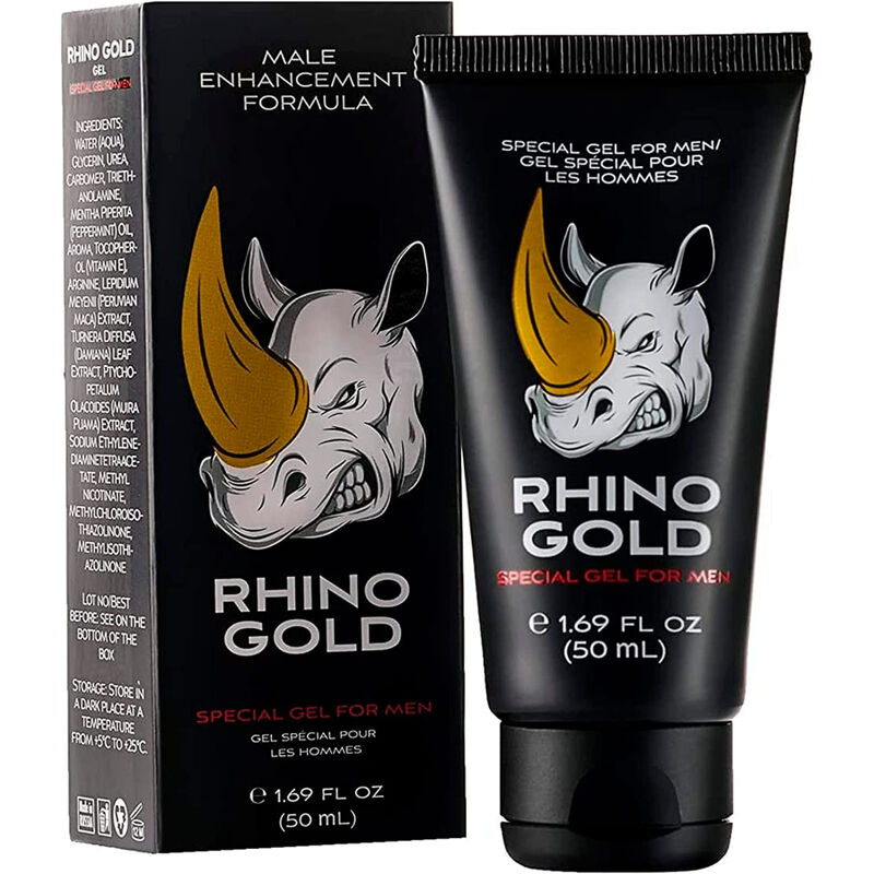 Rhino Gold-Besonderes Gel für Männer 50 ml · Kosmetika & Aphrodisiaka