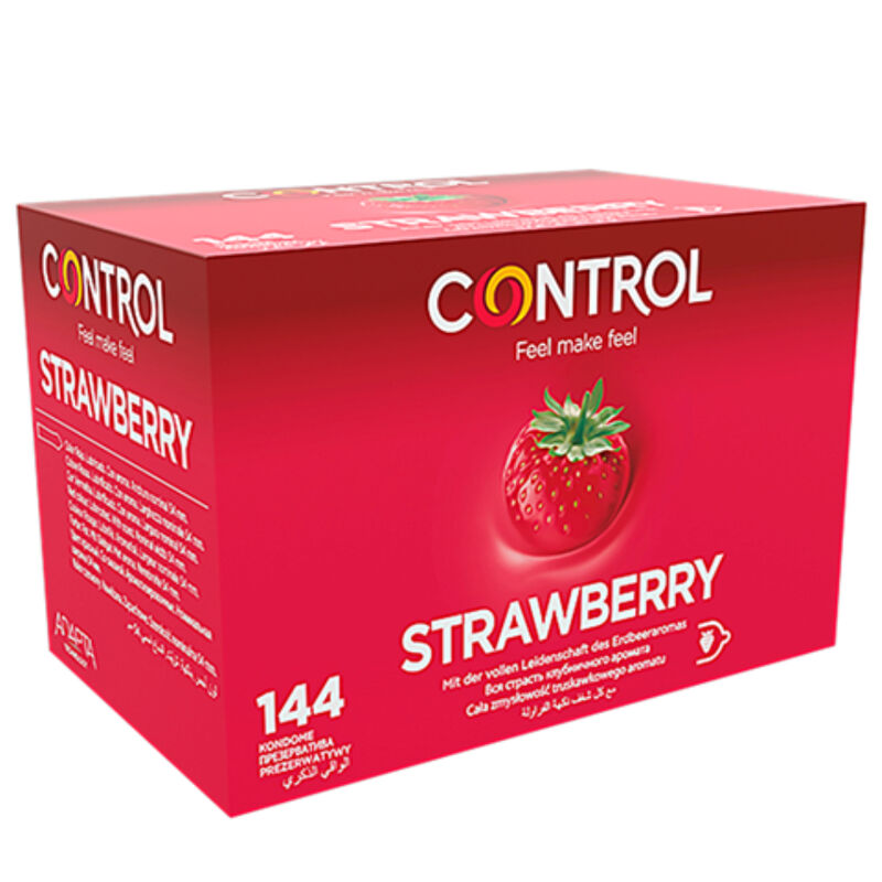 Control Condoms-Kondome für Erdbeeren geeignet 144 · Kondome