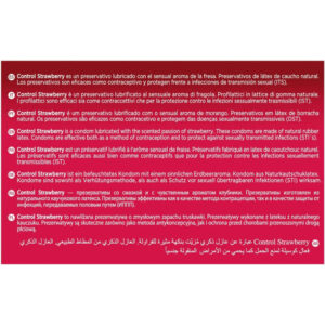 Control Condoms-Kondome für Erdbeeren geeignet 144 · Kondome (Bild 2)
