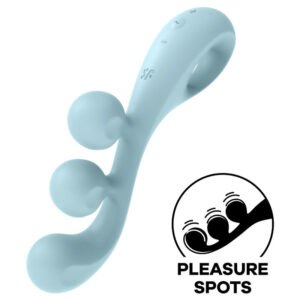 Satisfyer Vibrator-Tri Ball 2 Multi Vibrator Blau-10 Stufen