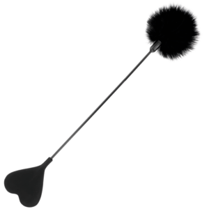 Darkness Sensations-Black Love Federpeitsche 40 cm