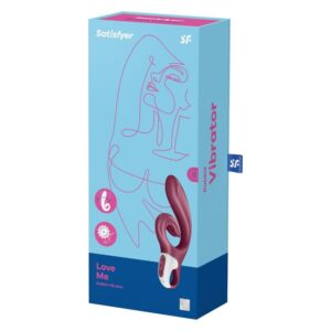 Satisfyer-Love Me Rabbit Vibrator in Silikon · Vibratoren (Bild 5)
