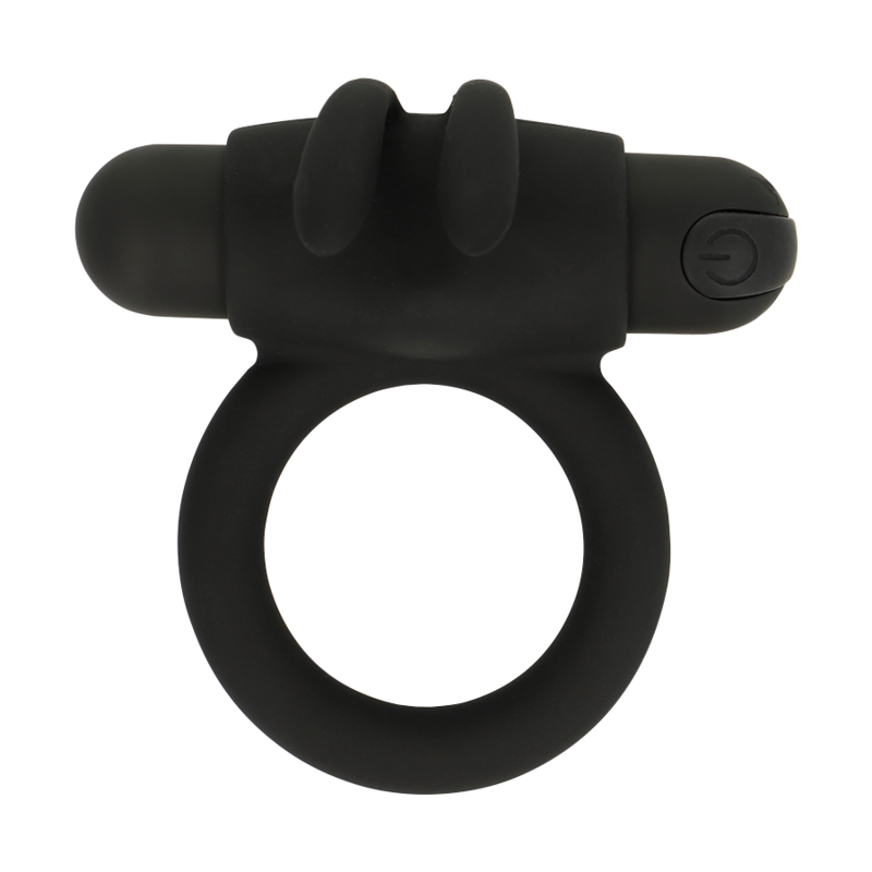 Black&silver-Agron Ring 2.O Vibrationsring Wiederaufladbar-Silikon · Sextoys (Bild 6)