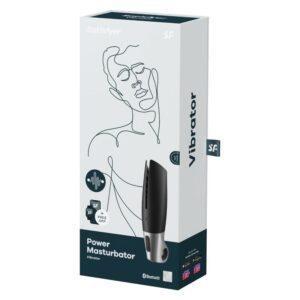 Satisfyer Men-Power Masturbator Schwarz-Wiederaufladbar, App, USB · Sextoys (Bild 2)
