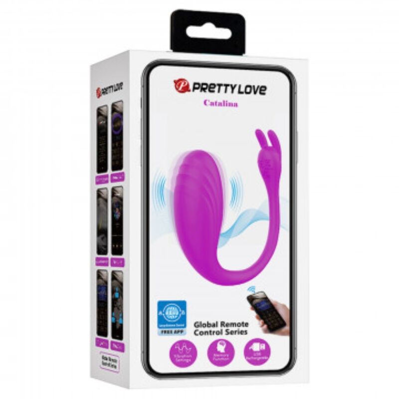 App Series-Catalina Massager Kontrolle über Flieder-Silikon-Anwendung · Vibratoren (Bild 2)