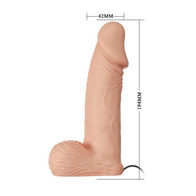 Baile Harness Collection-Harness Ultra Leidenschaft 19.4 cm Natural-PVC · Strap-on & Harness (Bild 2)