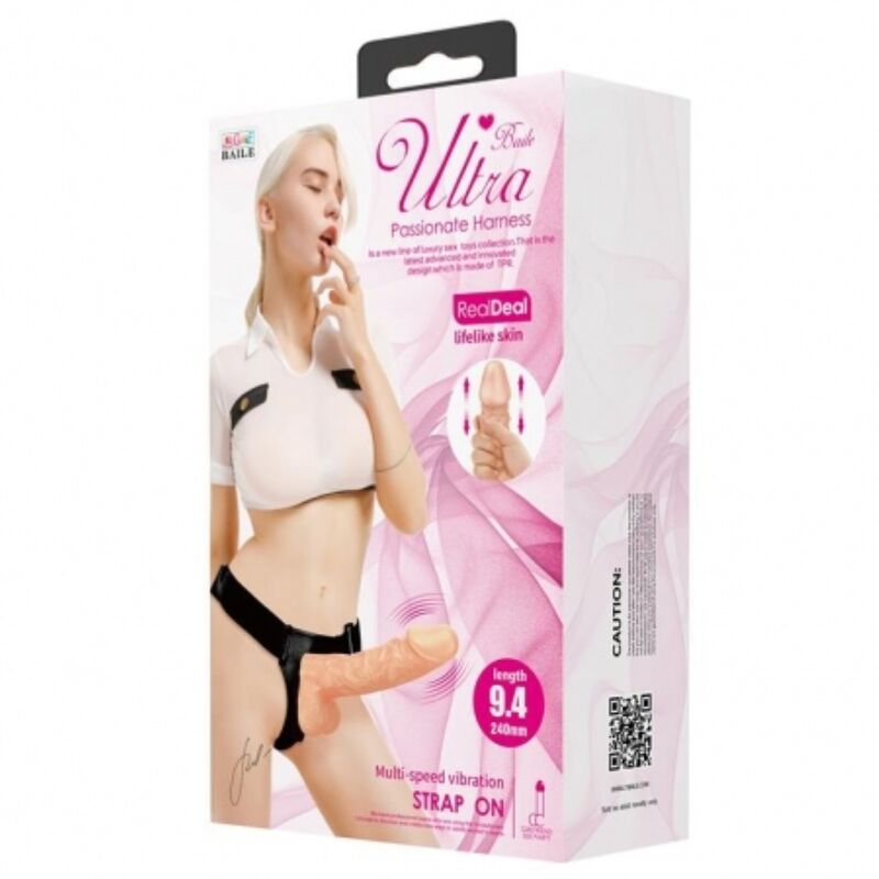 Baile Harness Collection-Ultra Harness Spaziergänge mit Dildo 24 cm · Strap-on & Harness (Bild 3)