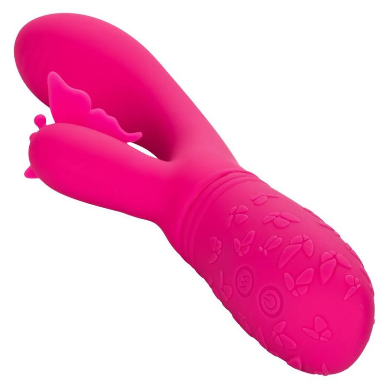 Calexotics-Butterfly Kiss Flutter Rosa-10 Geschwindigkeiten, Wiederaufladbar, USB · Vibratoren (Bild 3)