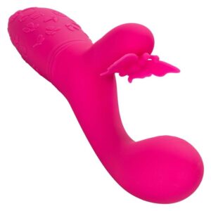 Calexotics-Butterfly Kiss Flutter Rosa-10 Geschwindigkeiten, Wiederaufladbar, USB · Vibratoren