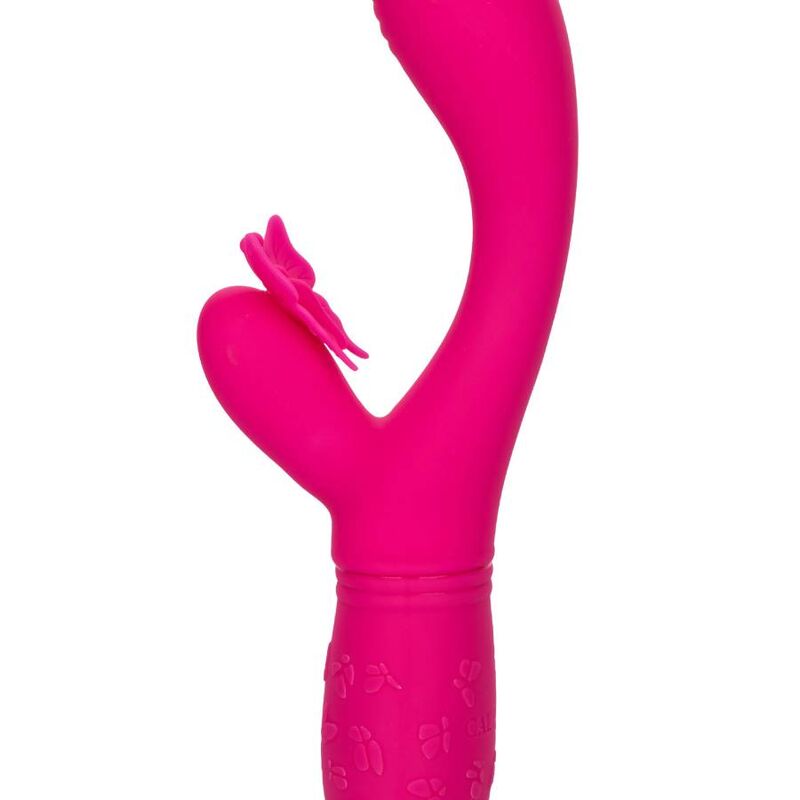 Calexotics-Butterfly Kiss Flutter Rosa-10 Geschwindigkeiten, Wiederaufladbar, USB · Vibratoren (Bild 2)