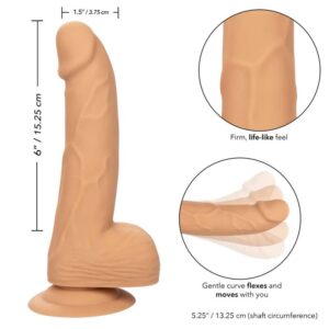Calexotics-Silikon Studs 15.24 cm Skin-Saugnapf · Strap-on & Harness (Bild 10)
