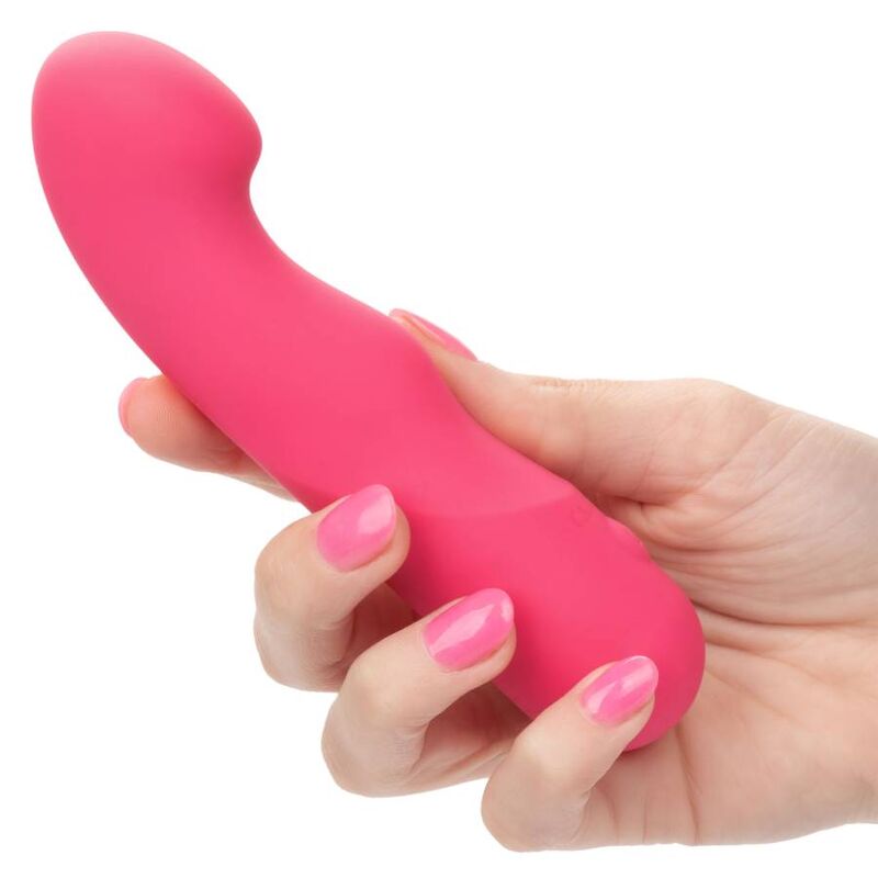 Calexotics-Pixies Curvy Rosa-Silikon, 10 Geschwindigkeiten, Wiederaufladbar, USB · Vibratoren (Bild 7)