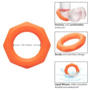 Calexotics-Alpha Sexagon Ring für orange-silikon Penis · Sextoys (Bild 4)