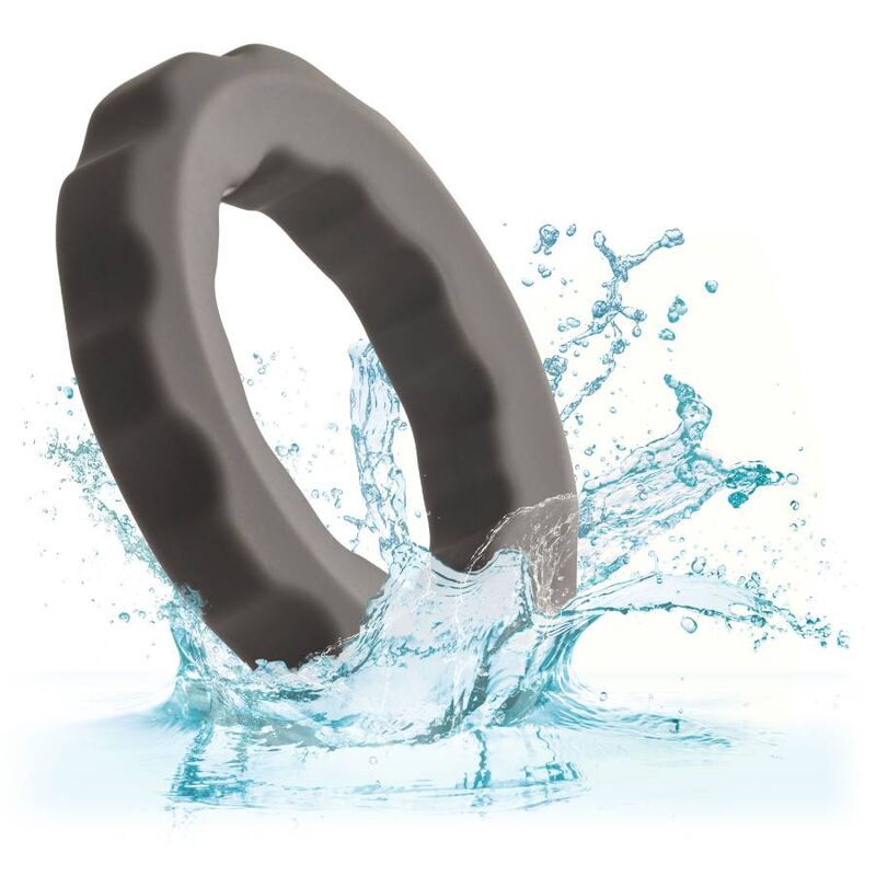 Calexotics-Alpha Ring Erect Grau-Silikon, Wasserdicht · Penisringe & -hüllen (Bild 5)