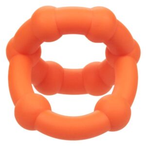 Calexotics-Alpha All Star Ring orange-Silikon, Wasserdicht · Penisringe & -hüllen (Bild 9)