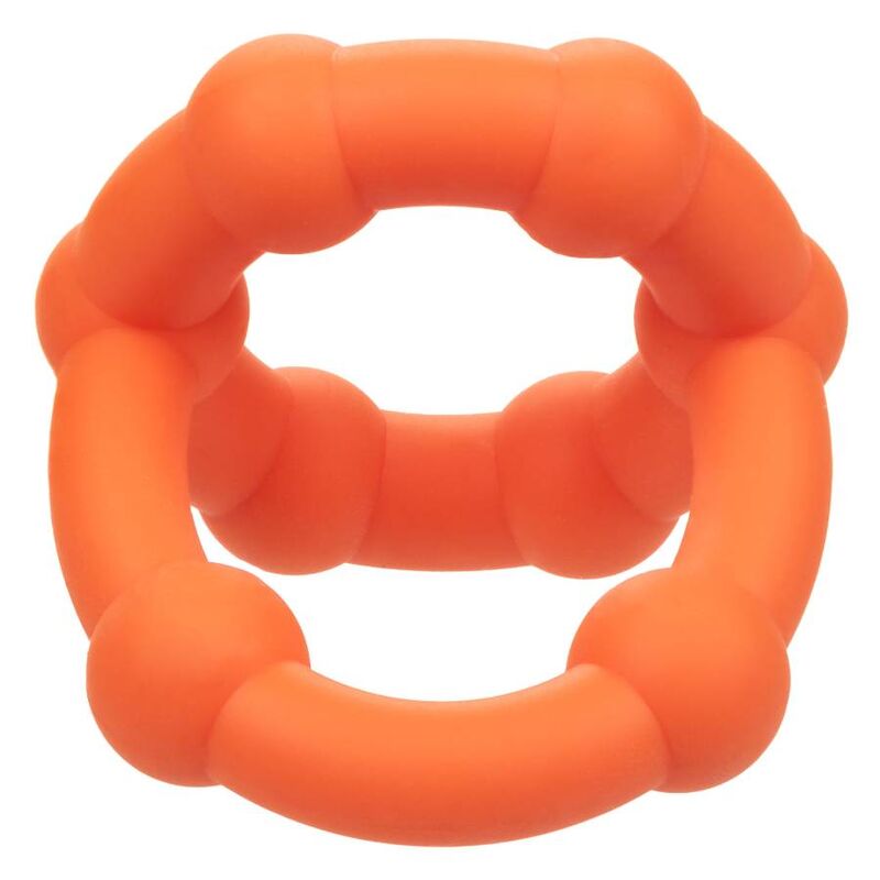 Calexotics-Alpha All Star Ring orange-Silikon, Wasserdicht · Penisringe & -hüllen (Bild 9)