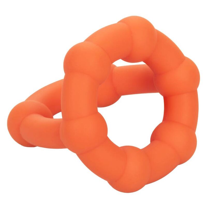 Calexotics-Alpha All Star Ring orange-Silikon, Wasserdicht · Penisringe & -hüllen (Bild 5)