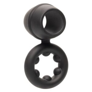 Calexotics-Alpha Dual Magnum Ring Schwarz-Silikon, Wasserdicht · Penisringe & -hüllen (Bild 3)