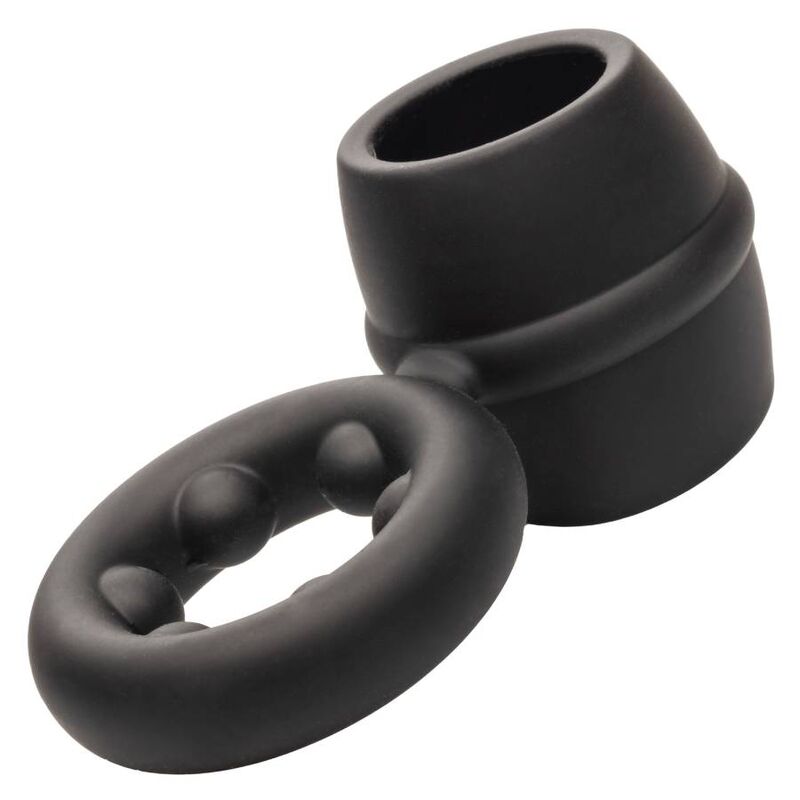 Calexotics-Alpha Dual Magnum Ring Schwarz-Silikon, Wasserdicht · Penisringe & -hüllen (Bild 6)