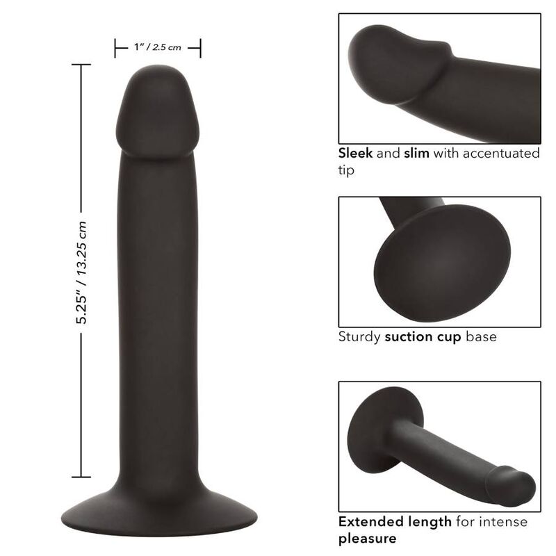 Calexotics-Slim Anal Stud-Silikon, Saugnapf · Analspielzeug (Bild 9)